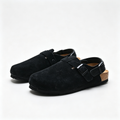Birkenstock Boston Suede Clogs | All Black + Soft Footbed + Textured Grip Sole Unisex Minimalist Slip-On Shoes Urban Streetwear Essential