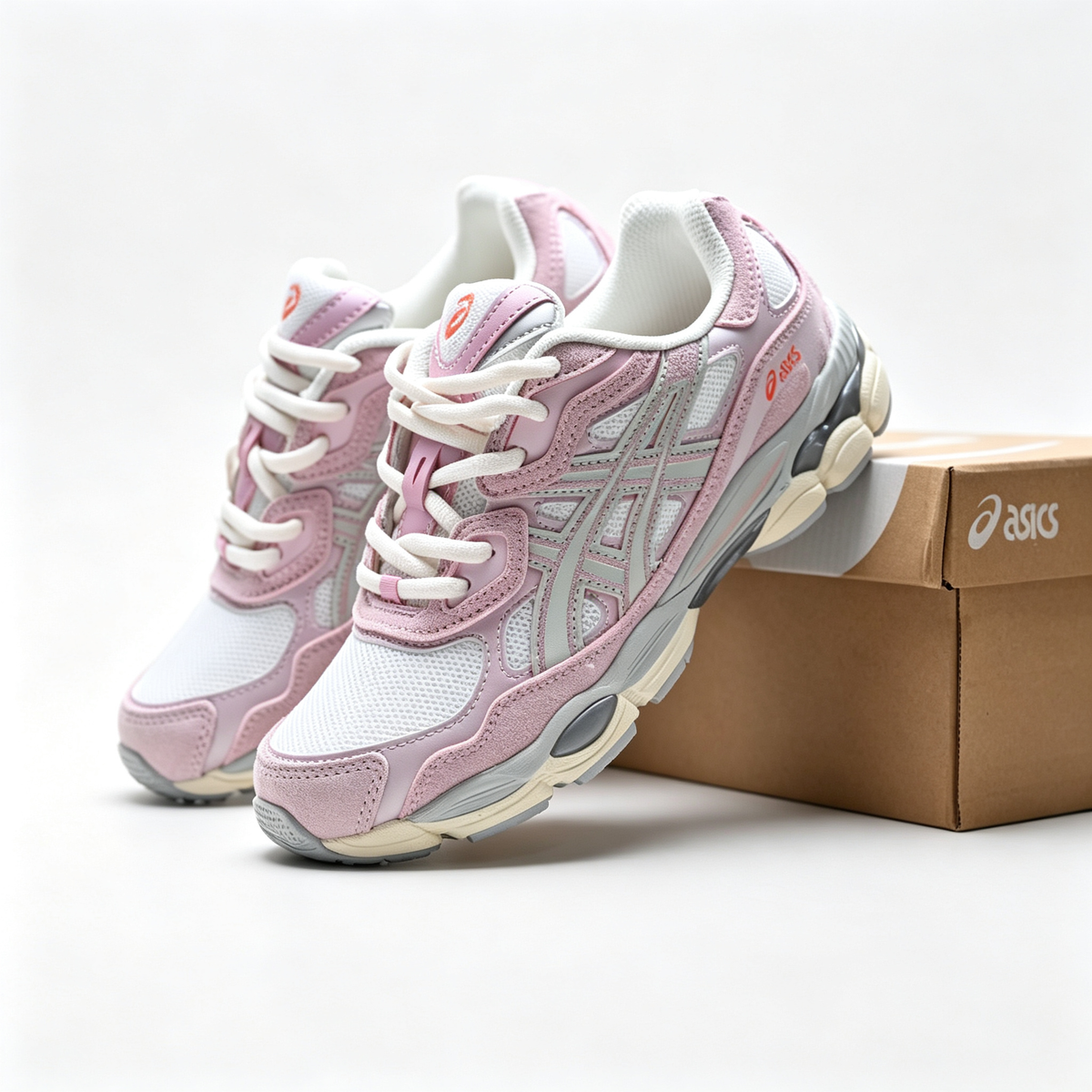 Asics Gel-Nimbus 9 | Sheet Rock/Pink Salt + Retro Y2K Design + GEL Cushioning  Unisex Lifestyle Sneakers 2026 Vintage Runner Revival