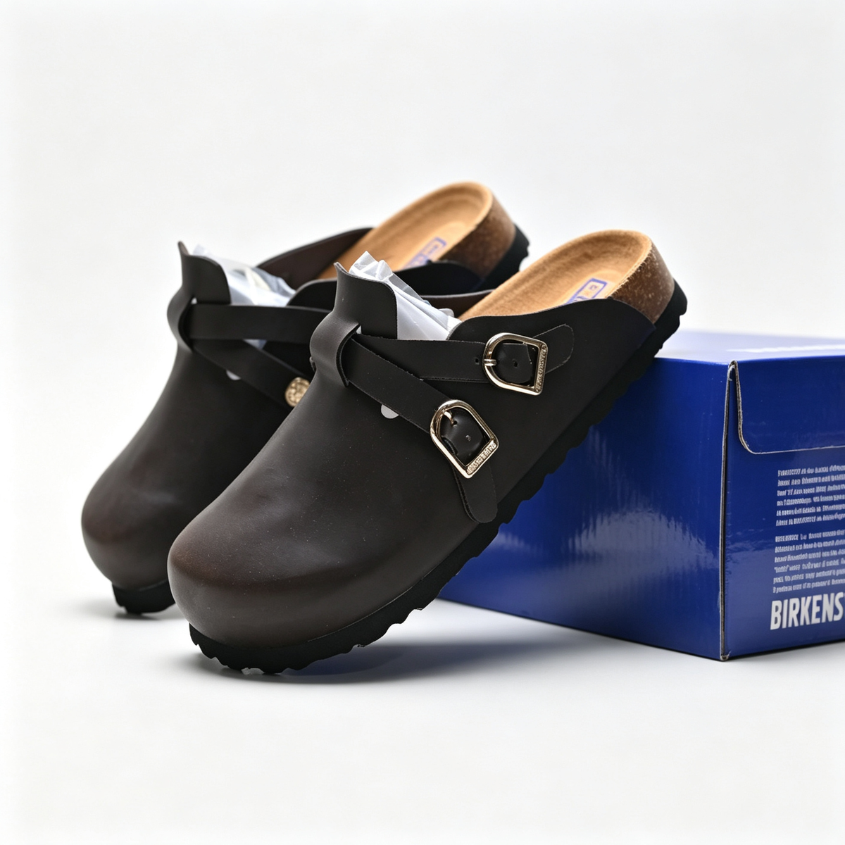 Birkenstock Boston Suede Clogs | Taupe + Adjustable Strap + Soft Footbed, Unisex Orthopedic Slip-On Shoes, Classic Comfort & Minimalist Style