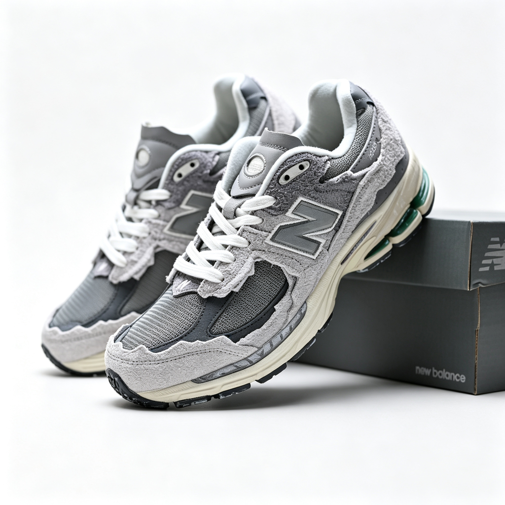 New Balance 2002R 'Protection Pack Rain Cloud' | Premium Suede & Mesh + N-ERGY Cushioning + Deconstructed Aesthetic, Unisex Lifestyle Sneakers, Retro Runner & Y2K Streetwear Essential