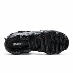 Nike Air VaporMax Plus | Triple Black Mesh + Glossy TPU Overlays + Full-Length VaporMax Cushioning, Men's Futuristic Running & Lifestyle Sneakers, Dark Aesthetic & All-Day Comfort