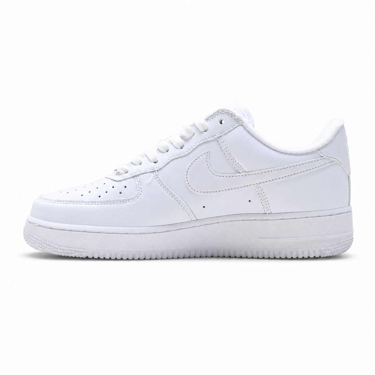 Supreme x Nike Air Force 1 Low "White Red Box Logo" | All-White Leather Low-Top Sneakers | Limited Edition Streetwear Shoes (CU9225-100)