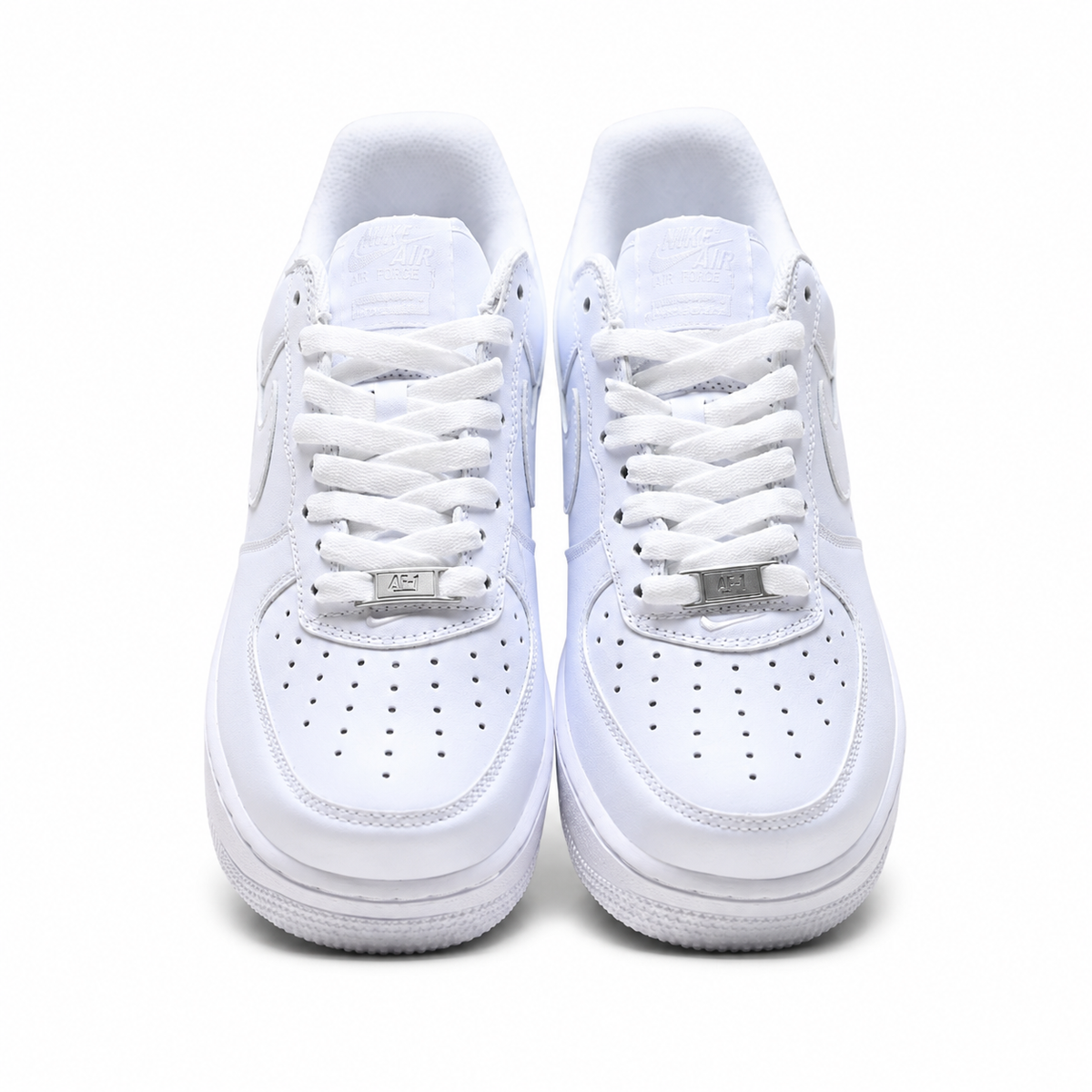 Supreme x Nike Air Force 1 Low "White Red Box Logo" | All-White Leather Low-Top Sneakers | Limited Edition Streetwear Shoes (CU9225-100)