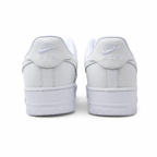 Nike Air Force 1 Low '07 | Triple White Leather + Classic Swoosh + Padded Collar, Unisex Lifestyle Sneakers, Essential Streetwear & All-Day Comfort
