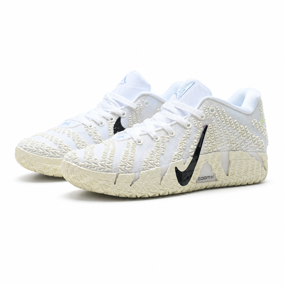 Nike Ja 2 EP "Tambam The Blue" | White & blue 3D texture + ZoomX cushioning + Morant's second signature shoe; a performance basketball sneaker and a hit model for Spring/Summer 2026.