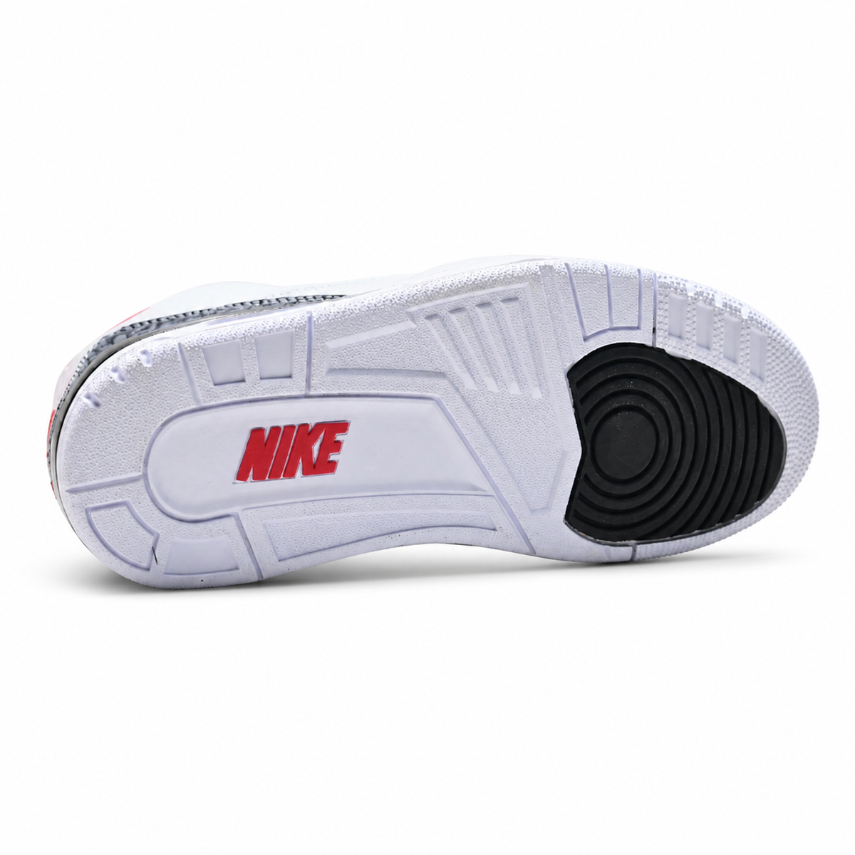 Air Jordan 3 Retro 'White Fire Red' | White Leather + Cement Grey Elephant Print + Visible Air Unit, Men's Basketball & Lifestyle Sneakers, Iconic Streetwear & Premium Comfort
