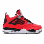 Air Jordan 4 Retro 'Red Cement' | Red Suede + Black & Grey Accents + Visible Air Unit, Men's Basketball & Lifestyle Sneakers, Iconic Streetwear & Premium Cushioning