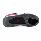 Air Jordan 4 Retro 'Red Cement' | Red Suede + Black & Grey Accents + Visible Air Unit, Men's Basketball & Lifestyle Sneakers, Iconic Streetwear & Premium Cushioning