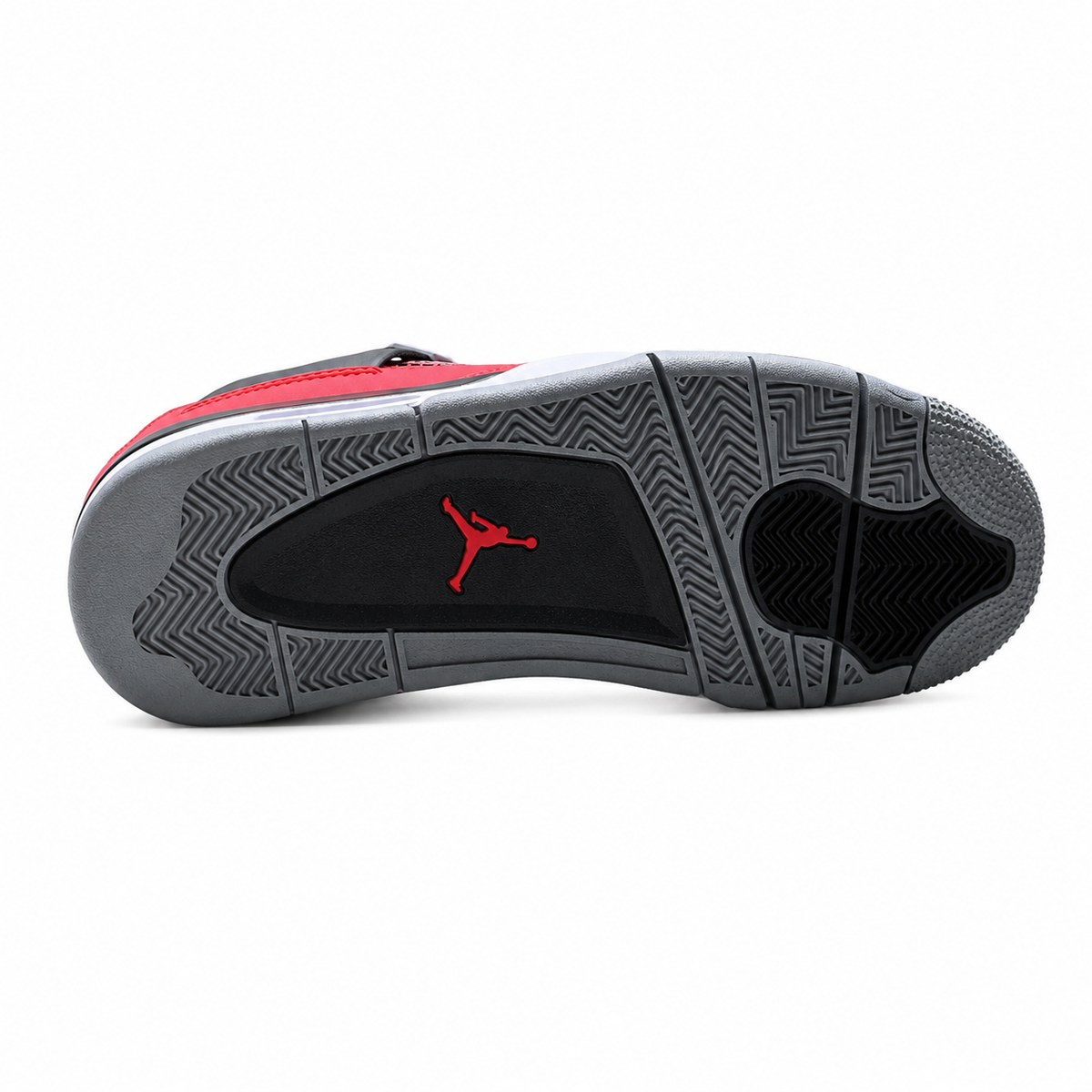 Air Jordan 4 Retro 'Red Cement' | Red Suede + Black & Grey Accents + Visible Air Unit, Men's Basketball & Lifestyle Sneakers, Iconic Streetwear & Premium Cushioning