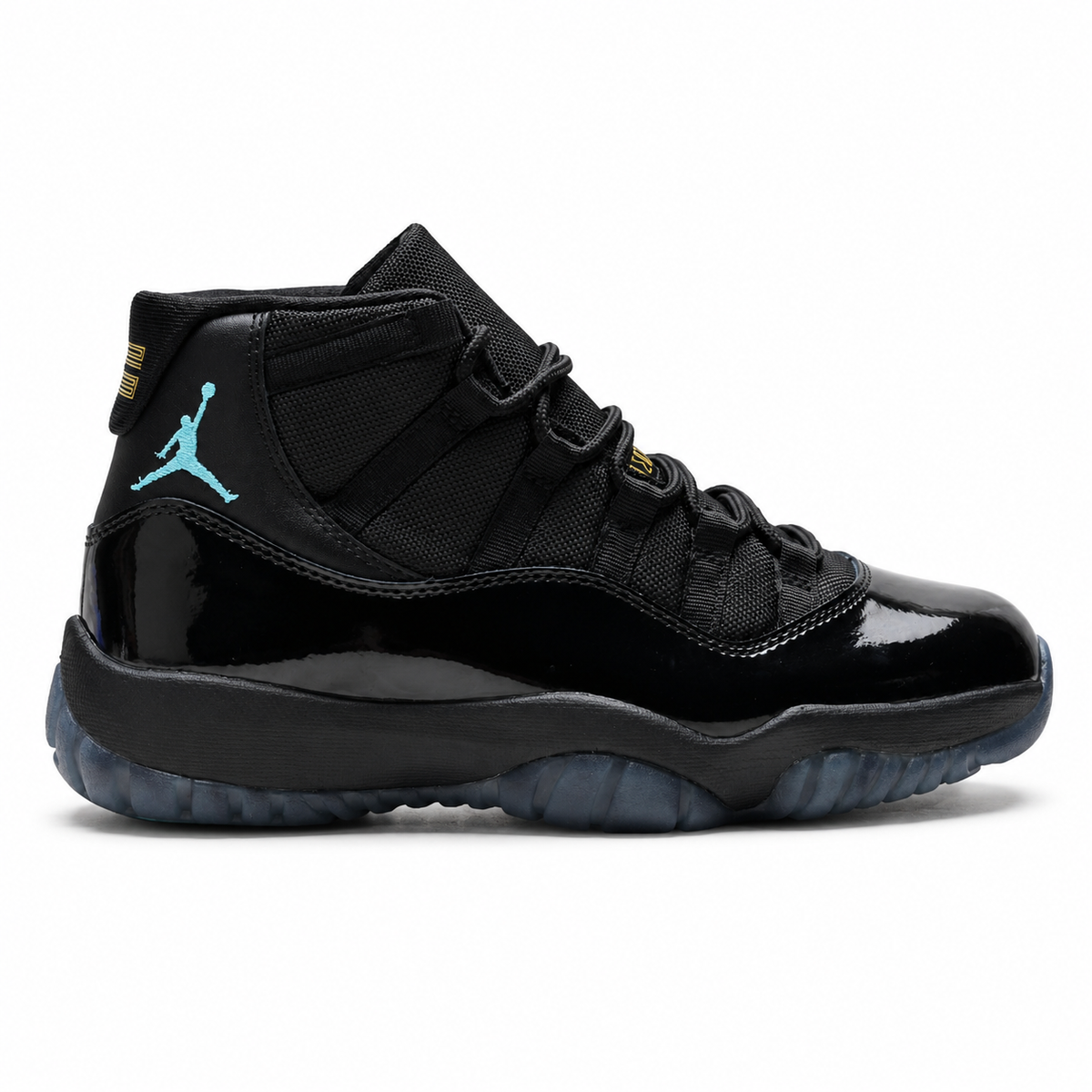Air Jordan 11 Retro 'Gamma Blue' | Black Patent Leather + Gamma Blue Accents + Carbon Fiber Plate, Men's Basketball & Lifestyle Sneakers, Iconic High-Top & Premium Performance