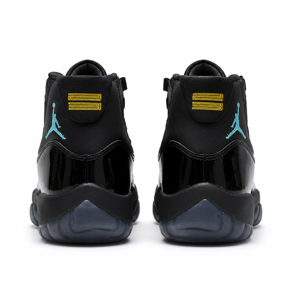 Air Jordan 11 Retro 'Gamma Blue' | Black Patent Leather + Gamma Blue Accents + Carbon Fiber Plate, Men's Basketball & Lifestyle Sneakers, Iconic High-Top & Premium Performance