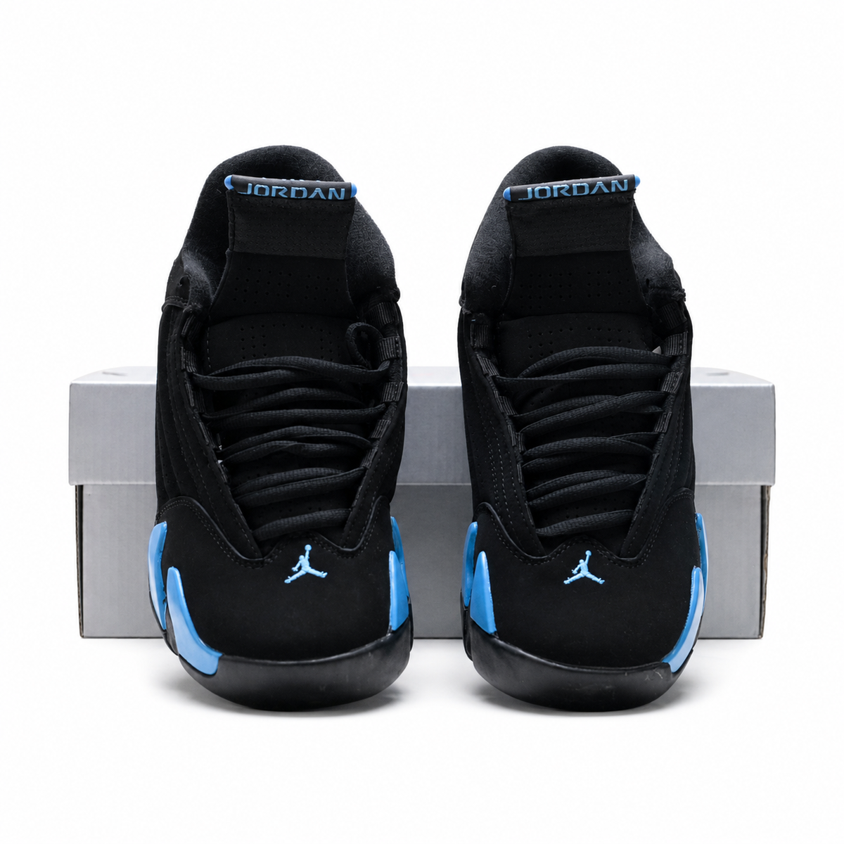 Air Jordan 14 Retro 'Game Royal' | Black Suede + Game Royal Blue Accents + Ferrari-Inspired Design, Men's Basketball & Lifestyle Sneakers, Iconic Performance & Sleek Aesthetics