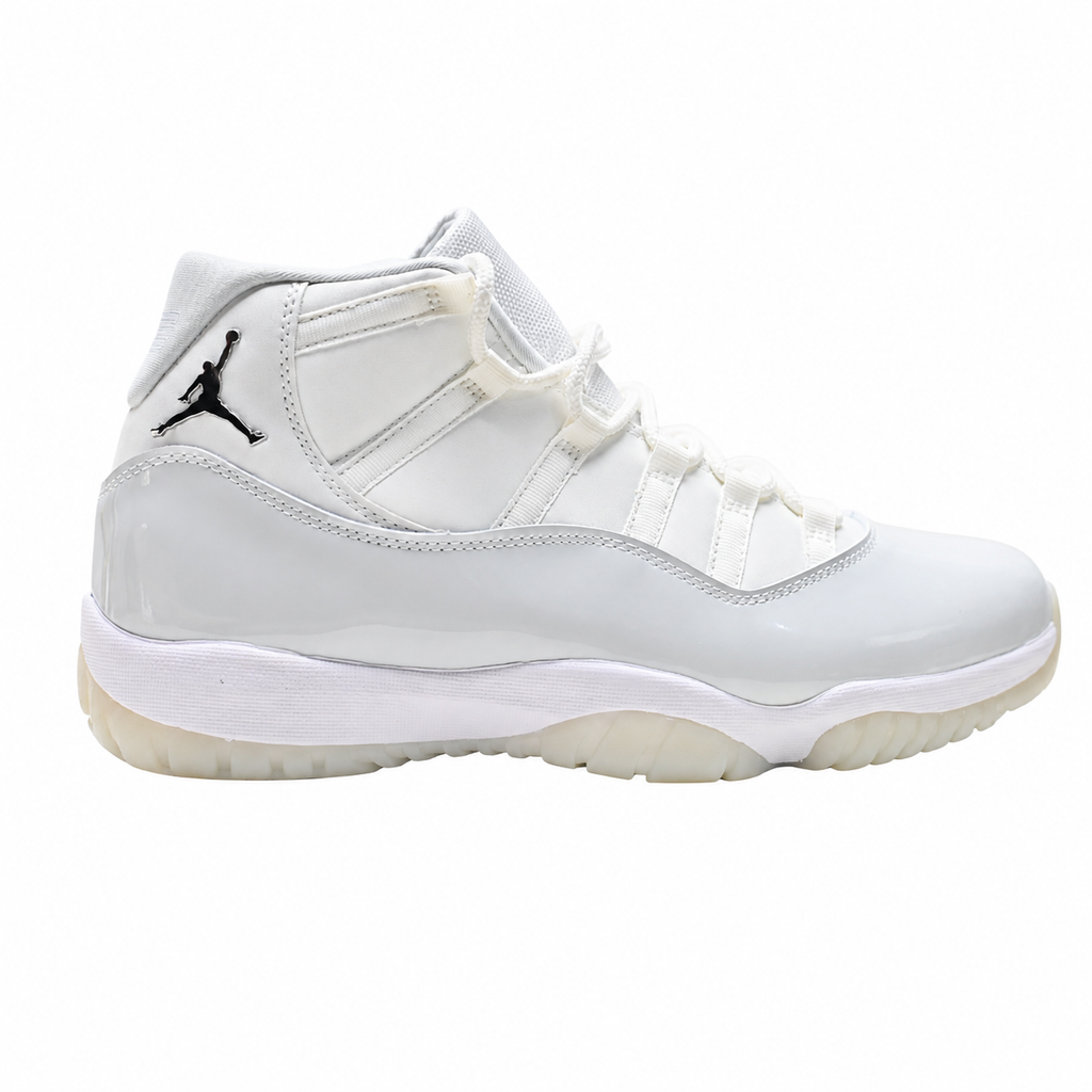 Air Jordan 11 Retro 'Platinum Tint' | White Mesh + Platinum Patent Leather + Icy Translucent Outsole, Men's Basketball & Lifestyle Sneakers, Premium High-Top & Iconic Design