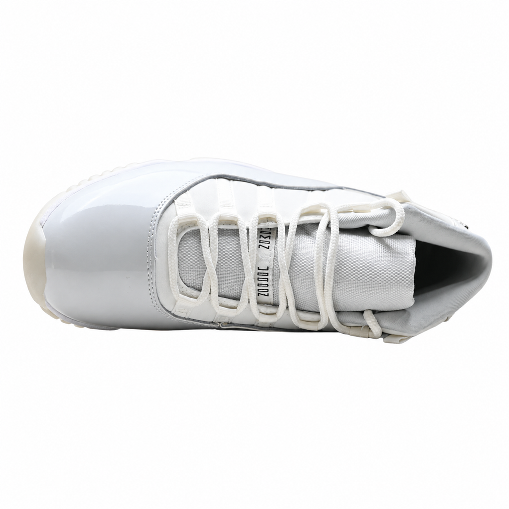 Air Jordan 11 Retro 'Platinum Tint' | White Mesh + Platinum Patent Leather + Icy Translucent Outsole, Men's Basketball & Lifestyle Sneakers, Premium High-Top & Iconic Design