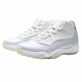 Air Jordan 11 Retro 'Platinum Tint' | White Mesh + Platinum Patent Leather + Icy Translucent Outsole, Men's Basketball & Lifestyle Sneakers, Premium High-Top & Iconic Design