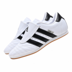 Adidas Originals Taekwondo Velcro Sneakers JQ4774 | White Black Gum Thin Sole | Retro Martial Arts Low-Top Shoes | Unisex Casual Lifestyle Footwear