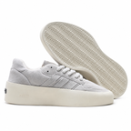 Fear of God x adidas Athletics 86 Lo | Black Suede & Cream Sole | Jerry Lorenzo High-Street Platform Sneakers | Unisex Designer Lifestyle Shoes