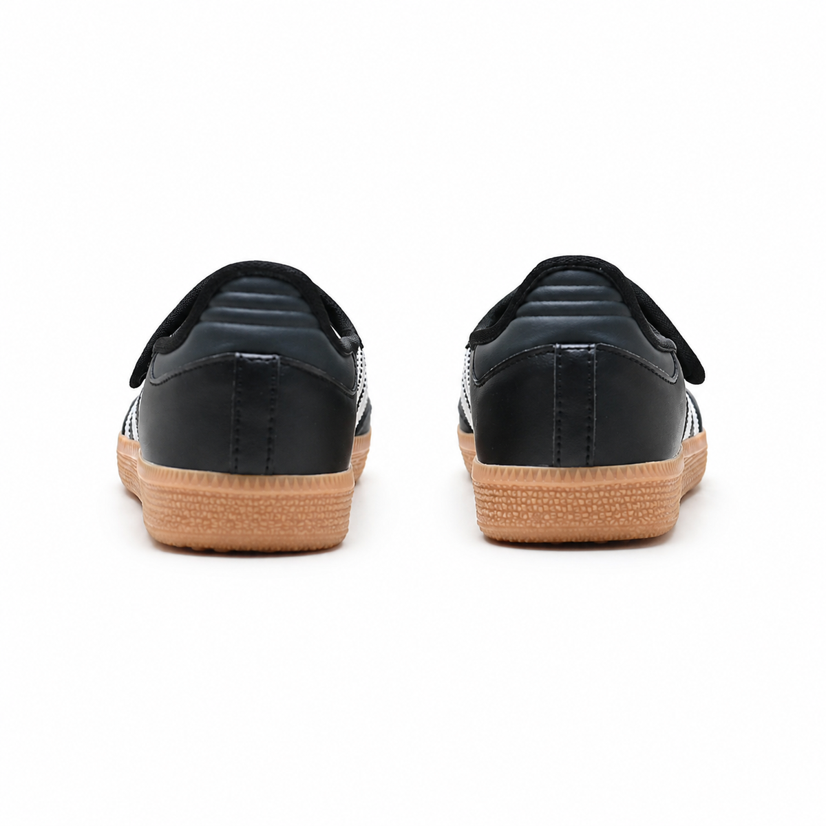 Adidas Originals Samba Jane Black and White Mary Jane with Velcro strap gum sole and three stripes women's retro German training shoes