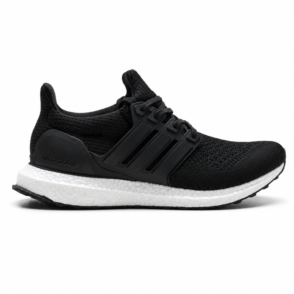 Adidas Ultra Boost 1.0 | Classic black/white/all-black colorway + Boost midsole + Primeknit weave unisex running shoe a retro sports bestseller