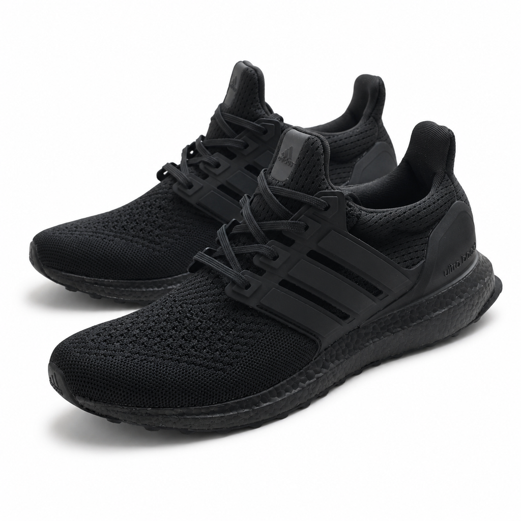 Adidas Ultra Boost 1.0 | Classic black/white/all-black colorway + Boost midsole + Primeknit weave unisex running shoe a retro sports bestseller