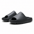 Black EVA Foam Slide Sandals – Unisex Lightweight Cushioned Thick Sole Slip-On Slides