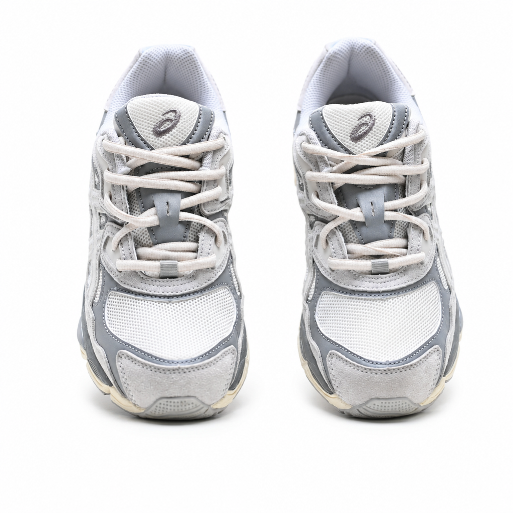 Asics Gel-Nimbus 9 | Sheet Rock/Pure Silver + Retro Y2K Design + GEL Cushioning, Unisex Lifestyle Sneakers, 2026 Vintage Runner Revival