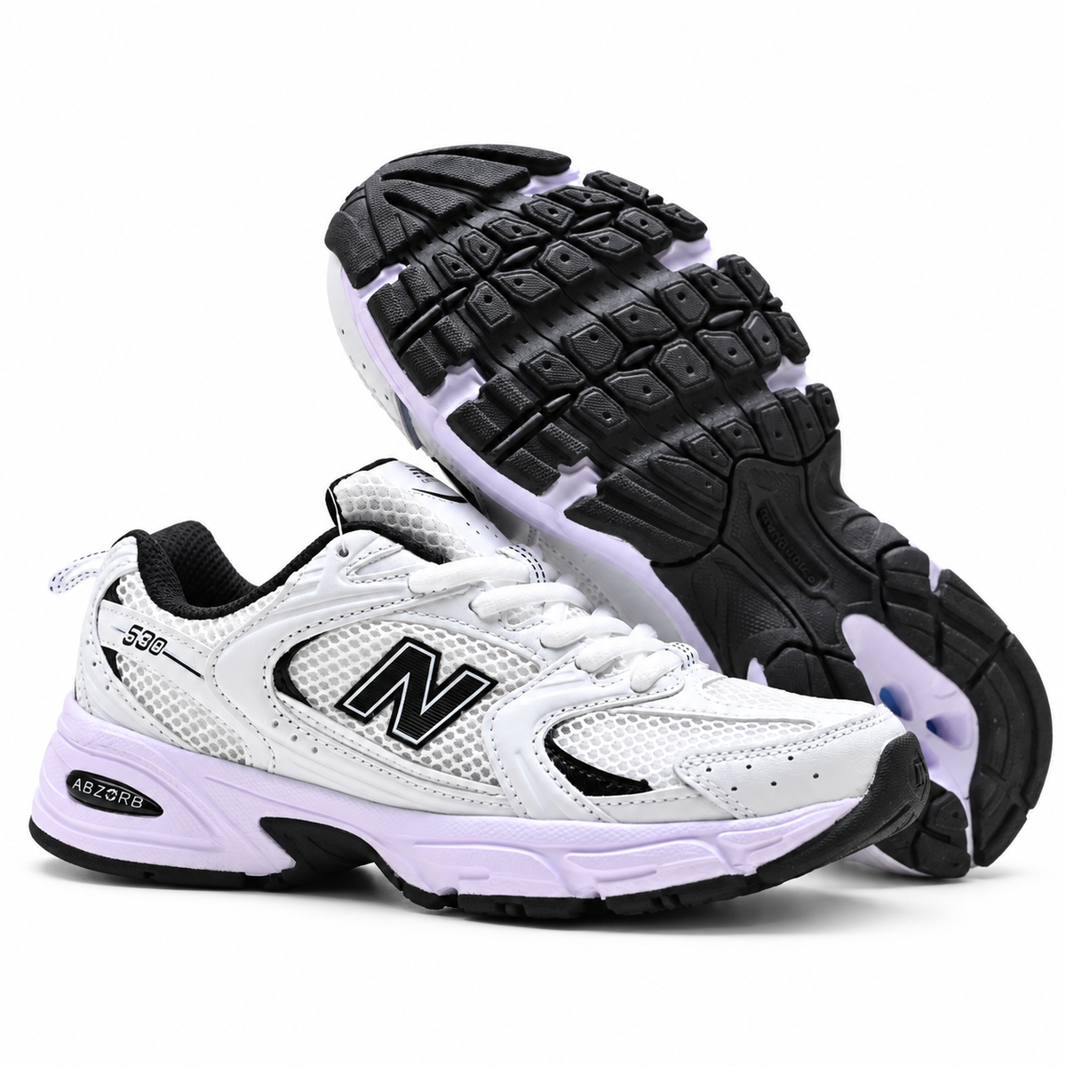 New Balance 530 'White Silver' | Mesh & Synthetic Upper + ABZORB Cushioning + Y2K Retro Runner, Unisex Lifestyle Sneakers, Breathable Walking Shoes & Streetwear Essential