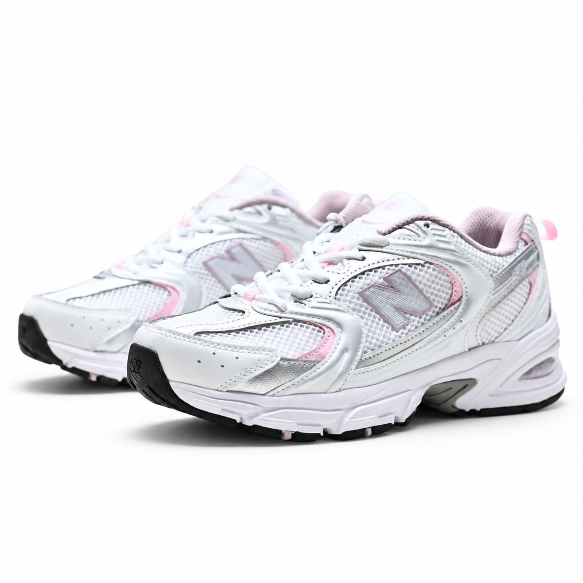 New Balance 530 "White Pink Silver" Sneakers MR530SGC | ABZORB Retro Chunky Shoes | Unisex