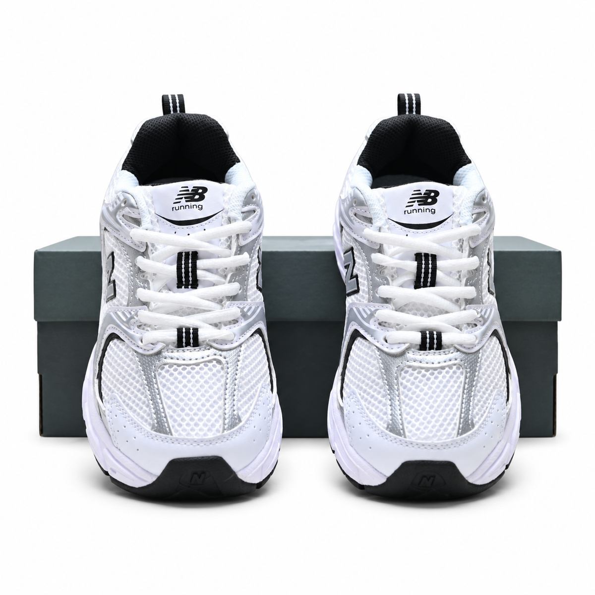 New Balance 530 'White Silver' | Mesh & Synthetic Upper + ABZORB Cushioning + Y2K Retro Runner, Unisex Lifestyle Sneakers, Breathable Walking Shoes & Streetwear Essential
