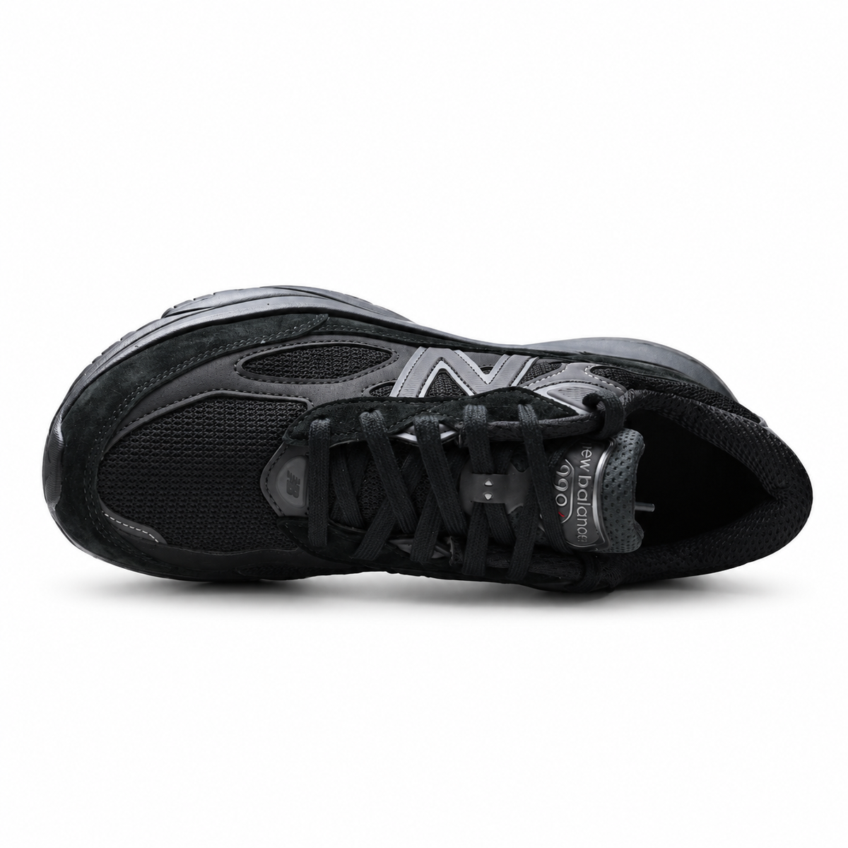 New Balance 990v6 'Black' | Triple Black Suede & Mesh + FuelCell Cushioning + Made in USA, Premium Men's & Women's Lifestyle Sneakers, All-Black Dad Shoes & Running Heritage