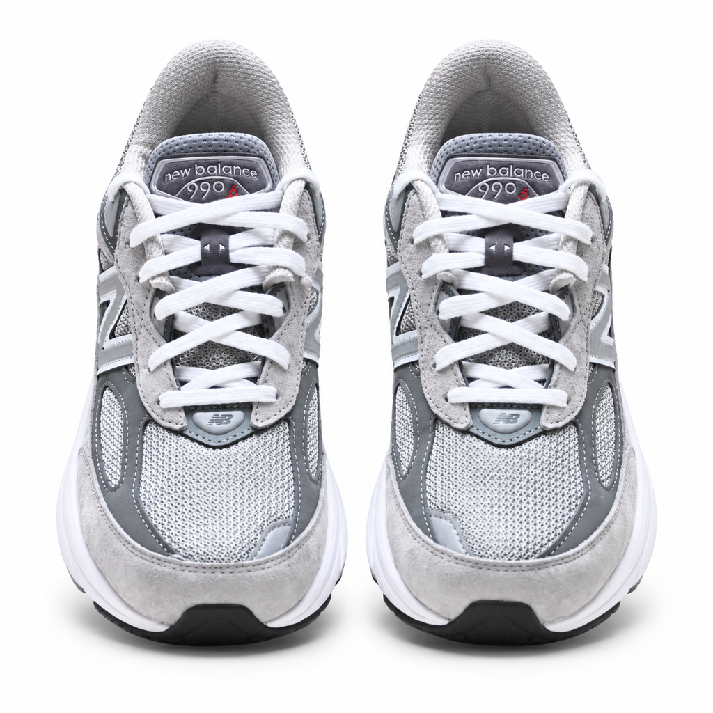 New Balance 990v6 'Grey' | Grey Suede & Mesh + FuelCell Cushioning + Made in USA, Premium Men's & Women's Lifestyle Sneakers, Classic Dad Shoes & High-Performance Runner