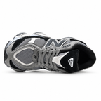 New Balance 9060 Grey Black White Sneakers – Unisex Suede Mesh Chunky Lifestyle Shoes