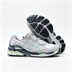 Asics Gel-Nimbus 9 | Sheet Rock/Lime Green + Retro Y2K Design + GEL Cushioning Unisex Lifestyle Sneakers 2026 Vintage Runner Revival