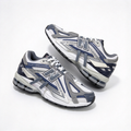 New Balance 1906A Silver Grey & Navy Blue Sneakers | Retro Y2K Dad Shoes | ABZORB + N-ERGY Cushioning | Unisex | Breathable Mesh & Synthetic Leather | Lightweight & Stable