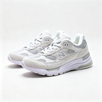 New Balance 992 'White Lilac' | Premium Suede & Mesh + ABZORB Cushioning + Made in USA, Unisex Lifestyle Sneakers, Retro Runner & Pastel Dad Shoes for Women & Men