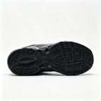 ASICS GEL-1130 Black Pure Silver Retro Running Sneakers – Unisex Mesh GEL Cushioned Shoes