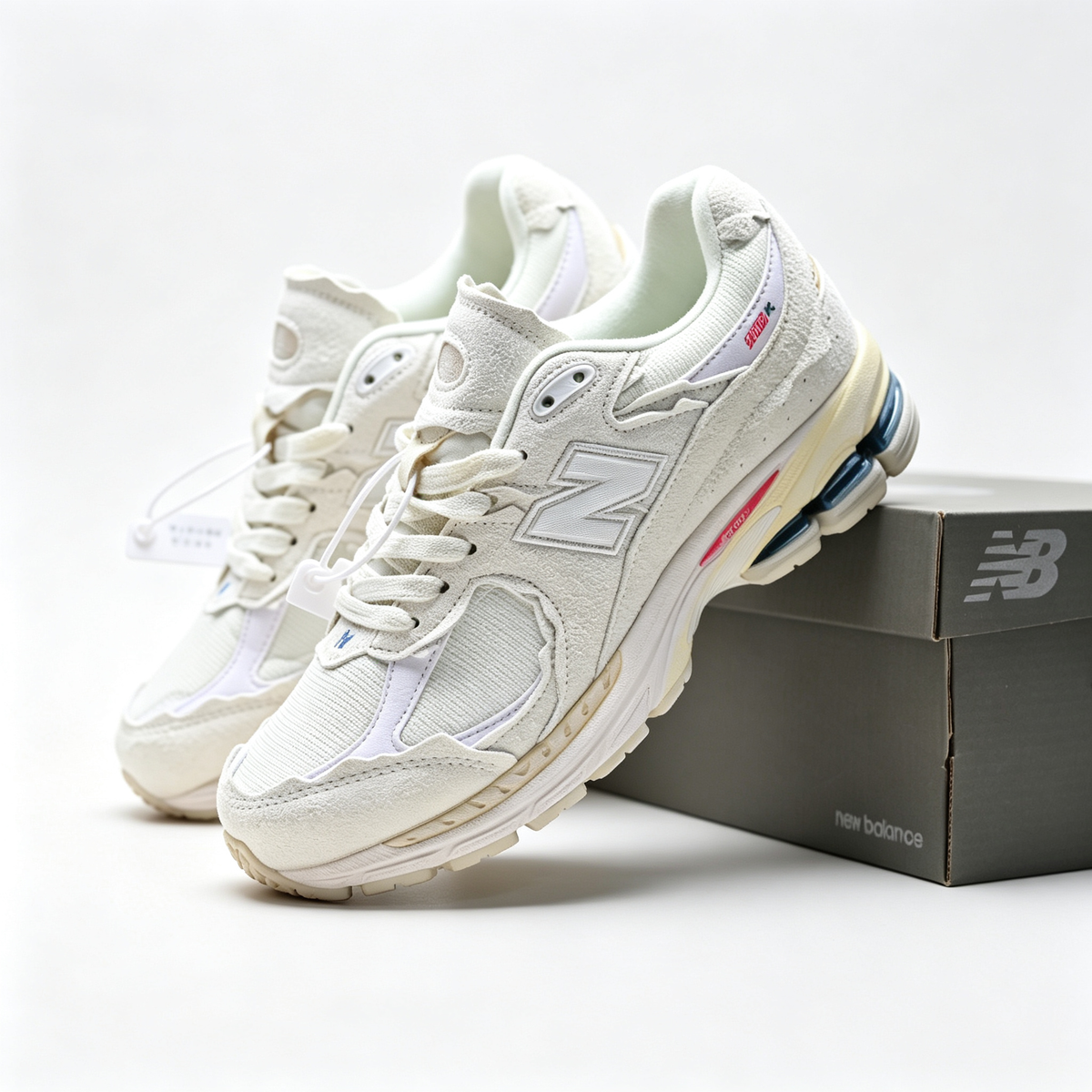 New Balance 2002R 'Protection Pack Rain Cloud' | Premium Suede & Mesh + N-ERGY Cushioning + Deconstructed Aesthetic, Unisex Lifestyle Sneakers, Retro Runner & Y2K Streetwear Essential